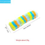 Rainbow Long Plush Cat Pillow Pet Toy - Image 7