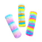 Rainbow Long Plush Cat Pillow Pet Toy - Image 5