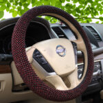Steering Wheel Cover Breathable Personality New Handle Cover Interior Accessories Jewelry - Image 3