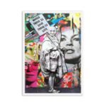 Graffiti Banksy Digital Oil Painting Living Room Bedroom Mural - Image 2