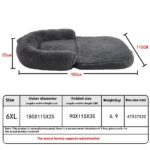 Human Pet Sofa Removable And Washable Detachable Doghouse Cathouse Dog Bed - Image 5