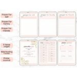 Prayer Diary Bible Learning And Gratitude Tracking Notebook - Image 4