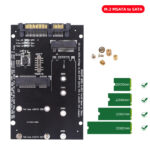 SATA3 To M2 NGFF MSATA SSD Conversion Card Adapter Card Switchboard - Image 3