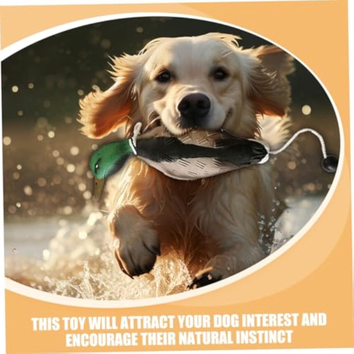 Stuffed Duck Dog Toy For Aggressive Chewers No Stuffing Teeth Grinding Quacking Sound For Dog Training And Throwing Durable Pet Toy For Fun And Engagement - Image 7
