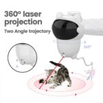 Intelligent Cat Laser Toy With Strong Screw Automatic Random Moving Toys For Cats Kittens Dogs Cat Red Dot Exercising - Image 3