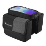 Bilateral Tube Touch Screen Saddle Bag - Image 5
