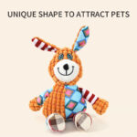 Interactive Dog Toys For Aggressive Chewers Dog Squeaky Toys   Pet Grinding Teeth Plush Toy, Chewing Toy For Dog Interactive Supply Dog Toys Dog Toys For Aggressive Chewers - Image 2