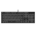 Two-color Keyboard Wired Office Green Black Tea Red Axis Hot Plug Computer - Image 3