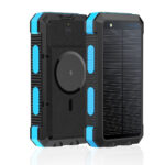 Solar Magnetic Wireless Charger Power Bank 20000 MA Outdoor Lighting Waterproof - Image 9