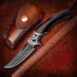 Folding Knife Outdoor Survival Camping Self Defense - Image 5