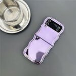 Simple Electroplating Foldable Screen Phone Case - Image 6