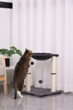 Integrated Cat Scratching Pillar Toy With Nest - Image 8