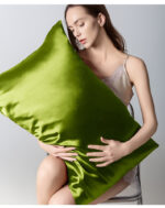 Double-sided Silk Sleeping Envelope Solid Color Single Pillow Case - Image 4