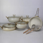 Household Fashion Gangyan Marble Non-stick Pot Set - Image 2
