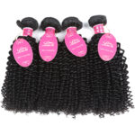 10A Deep Curly Brazilian Human Hair Bundles Weave - Image 2