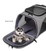 Extendable Pet Bag Large Capacity Dog Bag Portable Cat Backpack Foldable Cat Bag - Image 8