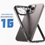 Hollow Out Heat Dissipation Metal Phone Case With 15promax Lens Film All Inclusive - Image 7