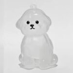 Transparent Fur Storage Box For Puppies Adorable Animal Fur Ball Storage Hanging Ornament Decorative Keepsake Dust-Proof Box Gift - Image 5