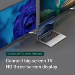 Hub Docking Station And  Cooling Bracket To Ten-port HDMI And VGA Network Port Conversion Hub - Image 4