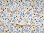 Plant Flowers Small Clear Floral Cotton Fabric - Image 6