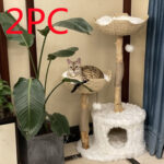 Flower Cat's Nest Platform Grasping Board Integrated Climbing Frame - Image 10