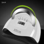 Sun X7Max Nail Phototherapy Machine 180W High-Power Portable Nail Baking Lamp Dual Light Source Nail Dryer - Image 6