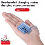 Mini-portable With Cable 20000 MA Power Bank PD225W Mobile Power Supply - Image 3
