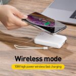 Small square wireless fast charge mobile power LED digital display portable 10000mAh - Image 8