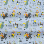 Cartoon Children's Pure Cotton Twill Bedding Fabric - Image 6