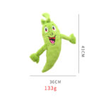 Plush Soft Dog Toy Vegetable Paradise Squeaky Chew Toy Medium Large Canine Companion Pet Accessories - Image 4
