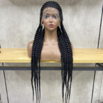Stretch Mesh Chemical Fiber Head Cover 9 Strand Braid Wig