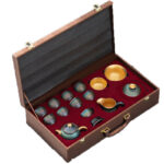 Jianzhan Colorful Gilding Tea Set Suit - Image 5