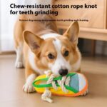 Dog Sound Slippers Toy Self-Hi Relieving Stuffy Bends And Hitches Molar - Image 2
