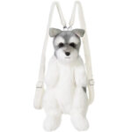 Schnauzer Artificial Dog Backpack Cartoon Puppy Doll - Image 5
