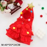 Autumn And Winter Christmas Pet Clothes Two Color Cloak Pet Cloak Shawl Dog Transfiguration - Image 8