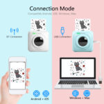Pocket Portable Label Printer Home Bluetooth Thermal Sticker Smart - Image 4