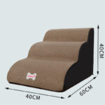 Small Dog Teddy On The Sofa To Bed Climbing Ladder Slope Model - Image 4