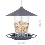 Opvouwbare Wilde Vogels Feeder Opknoping Birdcage Tuin Yard Outdoor Decoratie Met Afneembaar Dak Grote Capaciteit Bowls - Image 7