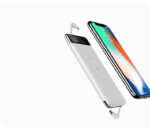 Thin And Light Type 10000mAh Digital Display Wireless Power Bank With Built-in Cable - Image 3