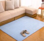 Memory cotton coral velvet carpet Living room bedroom door mats Bathroom kitchen non-slip absorbent carpets - Image 10