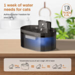 Cat Automatic Induction Large Capacity Automatic Circulation Live Water Pet Water Dispenser - Image 3