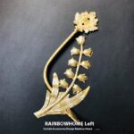 Lily Little Angel Wings Brass Curtain American Decoration Hook - Image 6