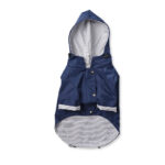 Windproof British Retro Padded Dog Raincoat - Image 4