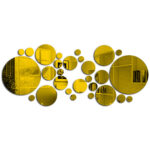 Big And Small Circles Mirror Sticker 3D Stereo Acrylic Wall Decoration - Image 9