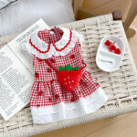 Cute Dog Pet Clothes Strawberry Dress - Image 6