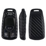 Carbon fiber silicone key case for car - Image 2