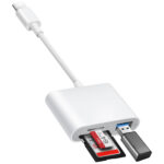 Tablet DCF Card Camera TF Card Reader U Disk 3-in-1 Memory Card Expansion - Image 3