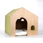 Wooden Kennel Four Seasons Universal Environmental Protection Solid Wood Pet Tent - Image 3