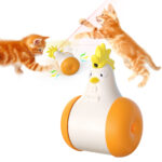 Pet Supplies New Sound-emitting Laser Electric Tumbler Cat Toy - Image 4