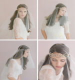 Beautiful Crystal Accessories Cover Soft Veil - Image 2